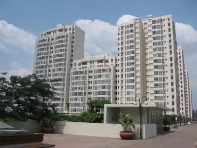 Sky Garden, Quận 7 Căn hộ Sky Garden đầy đủ nội thất, view nhà phố thoáng mát.