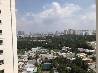 View căn hộ  Căn hộ Topaz City tầng trung, hướng nội khu yên tĩnh.