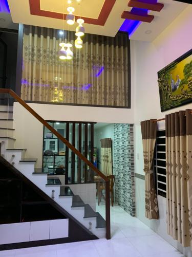 Bên trong nhà phố Quang Trung, Gò Vấp Nhà phố hướng Tây, diện tích 33.8m2, đầy đủ nội thất tiện nghi.