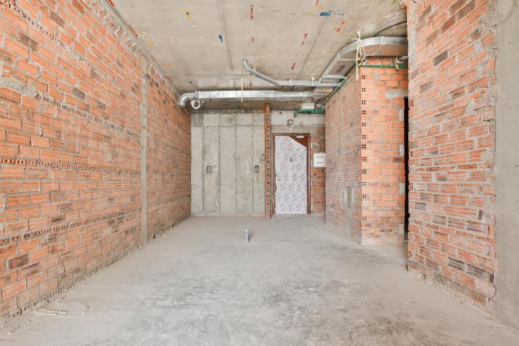 Phòng Khách Căn hộ The Gold View 2 phòng ngủ tầng thấp A3 nhà thô, không nội thất