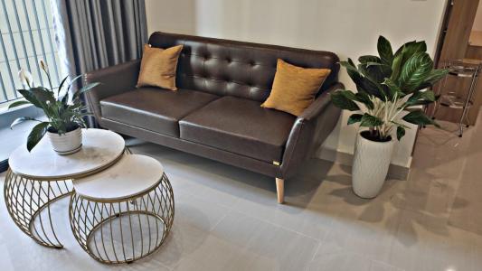 Phòng khách căn hộ Vinhomes Grand Park Căn hộ Vinhomes Grand Park view nội khu yên tĩnh, nội thất đầy đủ.