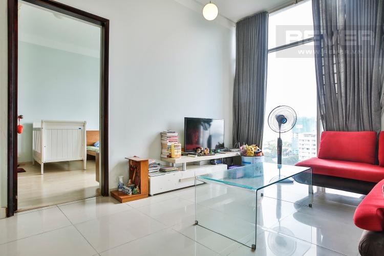 Phòng Khách Căn hộ chung cư Phú Mỹ tầng trung 2 phòng ngủ đầy đủ nội thất