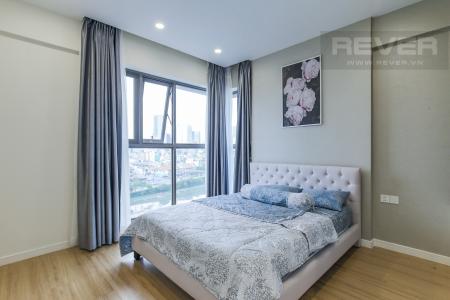 Phòng Ngủ 2 Cho thuê căn hộ Masteri Millennium 3PN, diện tích 107m2, đầy đủ nội thất, view Bitexco
