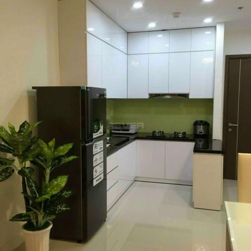 Bếp  căn hộ Galaxy 9 Căn hộ Galaxy 9 tầng thấp đầy đủ nội thất, view thành phố.