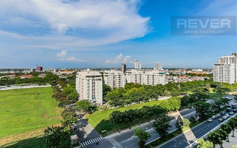 View Căn hộ Happy Residence 2 phòng ngủ tầng trung tháp B nội thất đầy đủ