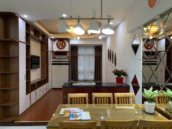 Phòng ăn Sky Garden, Quận 7 Căn hộ Sky Garden view nội khu, đầy đủ nội thất.