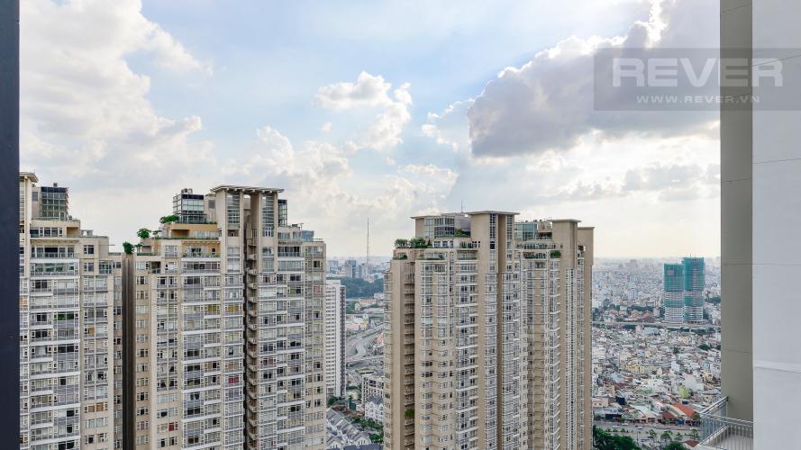 View Căn hộ The Central Vinhomes Central Park tầng cao hướng Đông Bắc tháp C1