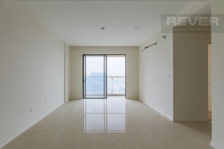 Phòng Khách Bán căn hộ Masteri Millennium tầng cao, view sông 2PN