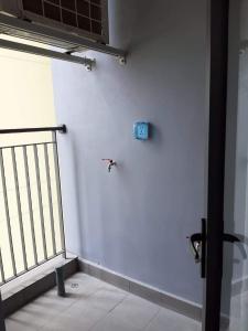 Lô gia Vinhomes Grand Park Quận 9 Căn hộ Vinhomes Grand Park tầng 12, view thành phố.