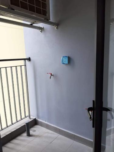 Lô gia Vinhomes Grand Park Quận 9 Căn hộ Vinhomes Grand Park tầng 12, view thành phố.