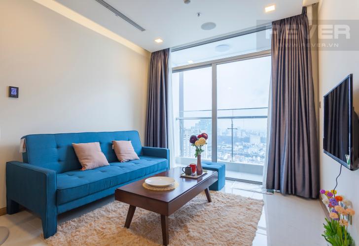 Phòng khách Căn hộ Vinhomes Central Park tầng cao hướng Tây Nam Park 6