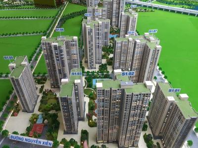 Bán căn hộ Vinhomes Grand Park 2 phòng ngủ, tầng trung, diện tích sàn 63.5m2