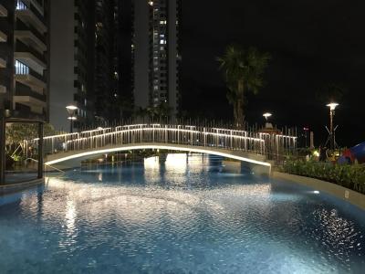 Hồ bơi căn hộ THE LOFT RIVIERA POINT Bán căn hộ The Loft Riviera Point tầng cao, đầy đủ nội thất, diện tích 125m2.