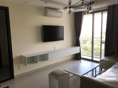 Phòng khách Happy Residence Quận 7 Căn hộ Hưng Phúc - Happy Residence tầng 7, view thành phố, đầy đủ nội thất