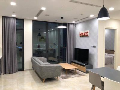 Phòng khách Căn hộ Vinhomes Golden River Ba Son Cho thuê căn hộ Vinhomes Golden River tầng 34, đầy đủ nội thất, view thành phố và Landmark 81