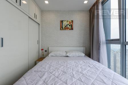 Phòng ngủ 2 Căn hộ Vinhomes Central Park 2 phòng ngủ tầng cao P6 view Quận 1