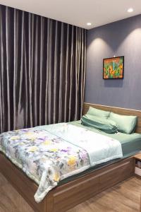 Phòng ngủ căn hộ Sunrise Riverside Cho thuê căn hộ Sunrise Riverside tầng trung, diện tích 83m2 - 2 phòng ngủ, đầy đủ nội thất