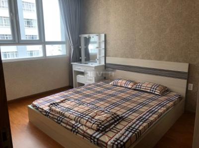 Phòng ngủ căn hộ Him Lam Chợ Lớn, Quận 6 Căn hộ Him Lam Chợ Lớn view nội khu yên tĩnh, nội thất cơ bản cao cấp.