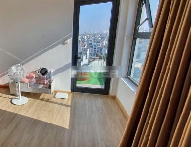 Phòng ngủ chung cư Viva Riverside, quận 6 Căn hộ Viva Riverside thiết kế trẻ trung, nội thất hiện đại.