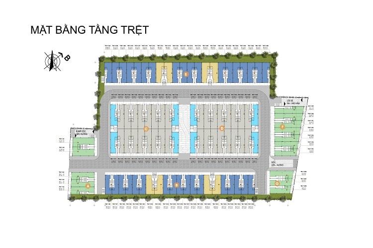 D – ONE GÒ VẤP - Mặt bằng dự án D - One