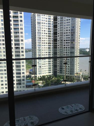 Ban công Diamond Island Quận 2 Căn hộ Diamond Island tầng 14, view nội khu thông thoáng.