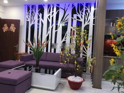 Phòng khách căn hộ Tecco Green Nest, Quận 12 Căn hộ Tecco Green Nest tầng trung, đầy đủ nội thất cao cấp tiện nghi.