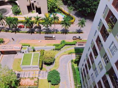 view The Parcspring Bán căn hộ đầy đủ nội thất The Parcspring, ban công Đông Nam