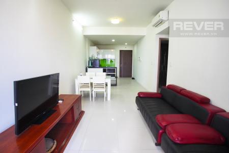 Phòng Khách Cho thuê căn hộ Lexington Residence 2PN, tháp LA, đầy đủ nội thất, view đại lộ Mai Chí Thọ