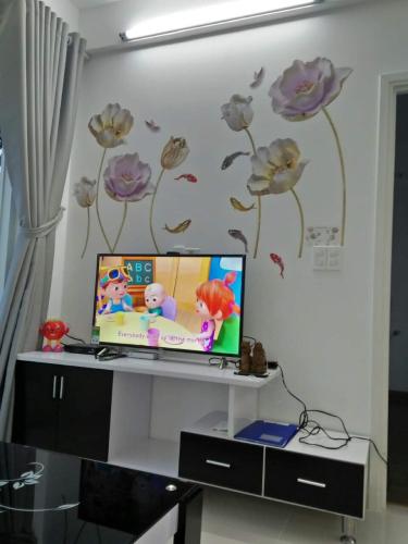 Phòng khách căn hộ chung cư Hà Đô Riverside, Quận 12 Căn hộ chung cư Hà Đô Riverside bàn giao nội thất cơ bản, view đón gió.