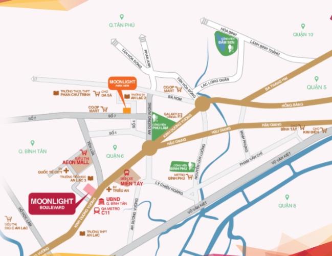 Vị Trí Moonlight Boulevard Shop-house Moonlight Boulevard diện tích tổng 164m2, mặt bằng sáng.