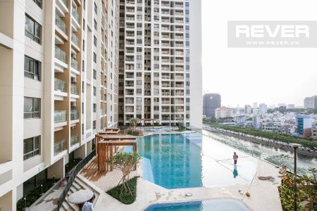 View Căn hộ The Gold View 1 phòng ngủ tầng thấp A3 view hồ bơi