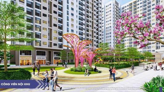 Tiện ích căn hộ New Galaxy , Dĩ An Căn hộ New Galaxy tầng 18 cửa hướng Tây Bắc, nội thất cơ bản hiện đại.