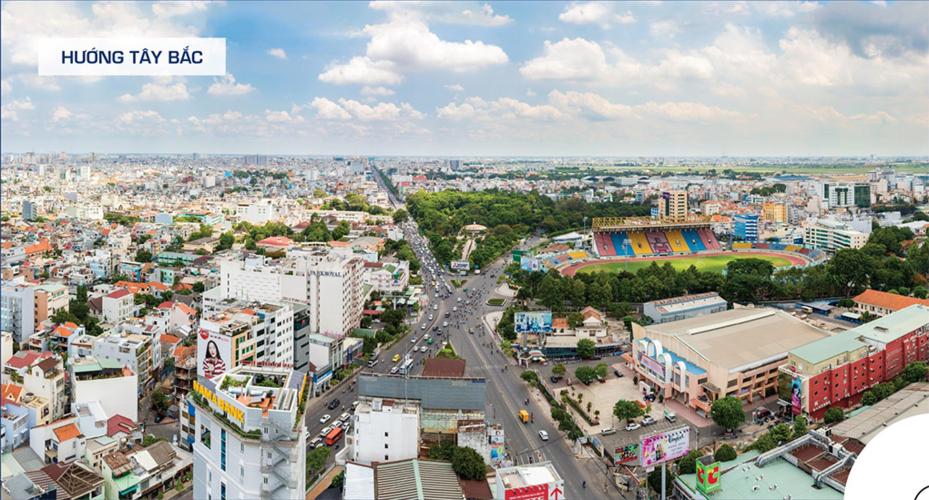 Kingston Residence - View hướng Tây Bắc từ Kingston Residence