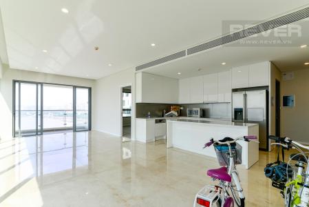 Phòng khách căn hộ căn hộ Diamond Island - Đảo Kim Cương Bán căn hộ Diamond Island - Đảo Kim Cương 2PN, diện tích 101m2, nội thất cơ bản, căn góc view 2 mặt sông