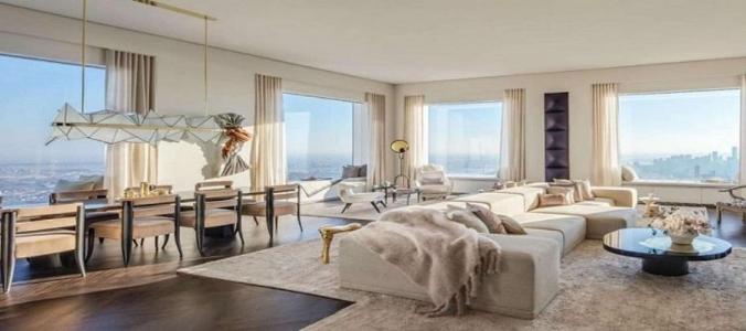 Sảnh Opal Boulevard Căn hộ tầng cao Opal Boulevard 2 phòng ngủ, nội thất cơ bản.