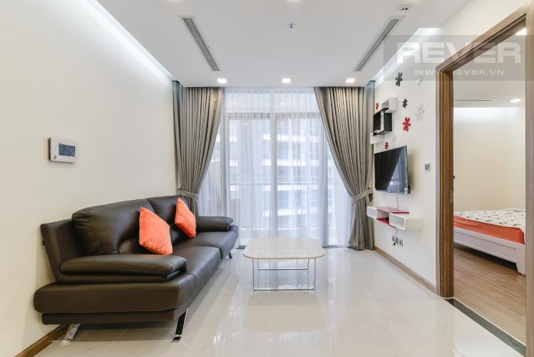 Phòng Khách Căn hộ Vinhomes Central Park 1 phòng ngủ tầng trung Park 7