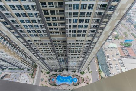 View Officetel Vinhomes Central Park 1 phòng ngủ tầng cao Landmark 5