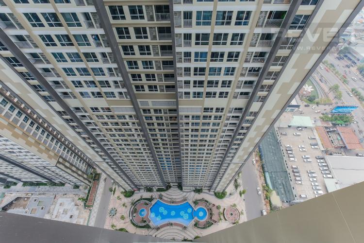 View Officetel Vinhomes Central Park 1 phòng ngủ tầng cao Landmark 5