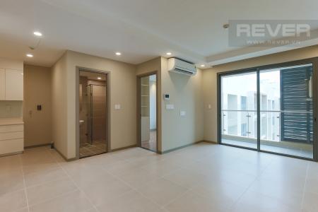 Phòng Khách Căn hộ The Gold View 1 phòng ngủ tầng cao A3 nhà trống