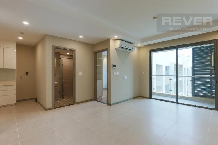 Phòng Khách Căn hộ The Gold View 1 phòng ngủ tầng cao A3 nhà trống