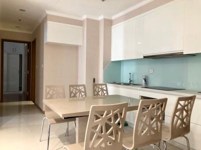 Phòng ăn và bếp căn hộ Vinhomes Central Park Cho thuê căn hộ Vinhomes Central Park 2PN, tháp Landmark 4, diện tích 83m2, đầy đủ nội thất