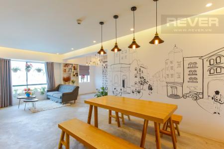 Bàn Ăn Căn hộ Parkland Apartment tầng cao 2 phòng ngủ hướng Bắc