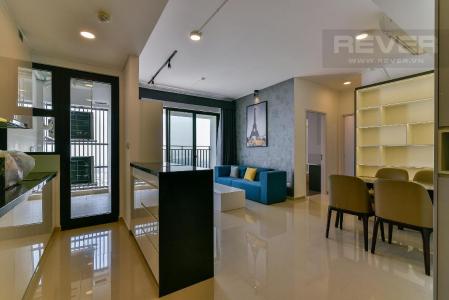 Phòng ăn và bếp căn hộ RIVIERA POINT Cho thuê căn hộ Riviera Point 2PN, diện tích 86m2, đầy đủ nội thất, view thoáng