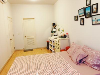 Phòng ngủ căn hộ The Parcspring Bán căn hộ đầy đủ nội thất The Parcspring, ban công Đông Nam