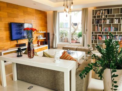 Căn hộ chung cư Mỹ Viên, Quận 7 Căn hộ Penthouse chung cư Mỹ Viên view nội khu yên tĩnh.