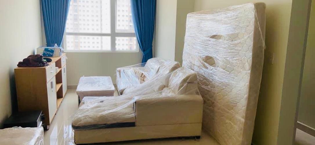 căn hộ Topaz Elite quận 8 Căn hộ Topaz Elite tầng trung đón view công viên mát mẻ.