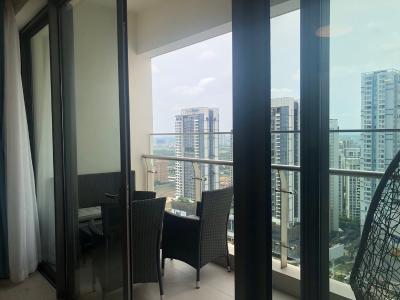 View căn hộ Gateway Thảo Điền Quận 2 Căn hộ Gateway Thảo Điền tầng cao, ban công rộng rãi thoáng mát.