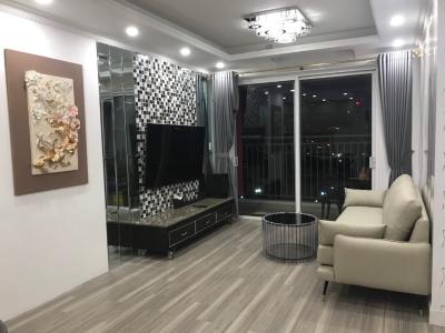 Phòng khách căn hộ Sunrise Riverside Căn hộ Sunrise Riverside ban công hướng Bắc, nội thất đầy đủ.