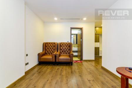 Phòng Ngủ 1 Căn hộ Vinhomes Central Park 3 phòng ngủ tầng cao Park 2 hướng Nam, full nội thất