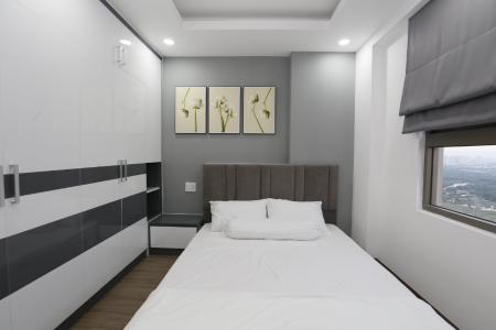 Phòng ngủ căn hộ Saigon South Residence Căn hộ Saigon South Residence tầng cao, đầy đủ nội thất hiện đại.